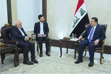 دیدار ظریف معاون راهبردی رئیس‌جمهوری با عبداللطیف رشید